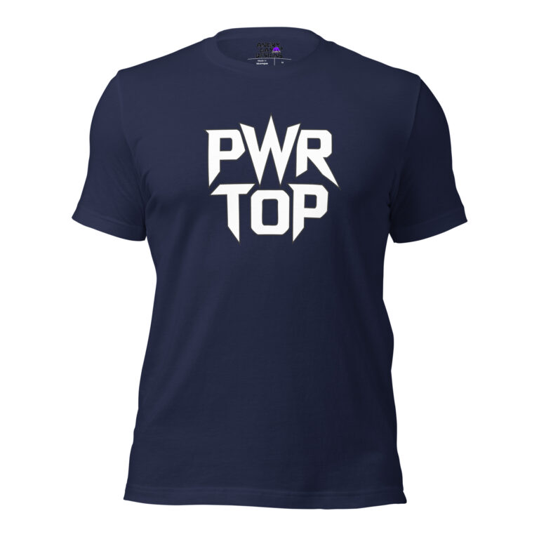 Power Top t-shirt in Navy